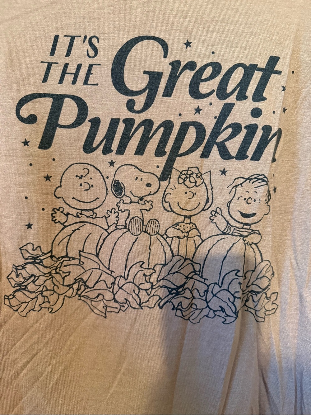 Peanuts Brown "It's the Great Pumpkin" Pajama Set - Picture 6 of 11